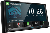 DNX7190DABS - Système de Navigation, écran WVGA 7,0, radio numérique DAB intégré et connexions smartphone améliorés.