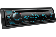 KDC-BT960DAB - Autoradio CD/USB avec radio numérique DAB+, technologie Bluetooth et service vocal Amazon Alexa.