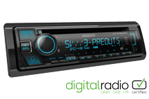 KDC-BT960DAB - CD/USB Receiver with Digital radio DAB+, Bluetooth technology & Amazon Alexa voice service.