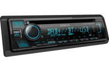 KDC-BT560DAB - Autoradio CD/USB avec radio numérique DAB+, technologie Bluetooth et service vocal Amazon Alexa.