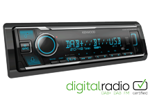 KMM-BT508DAB - Digital Media Receiver with Digital radio DAB+, Bluetooth technology & Amazon Alexa voice service.