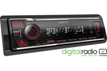 KMM-BT408DAB - Digital Media Receiver with Digital radio DAB+ & Bluetooth technology.