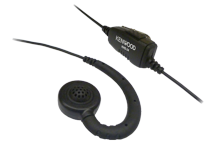 KHS-34 - Casque (anneau en C) avec PTT in-line