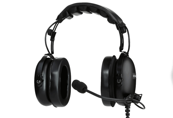 Kenwood KHS-33 Microfono A Clip Con Auricolare PTT Per Radio ProTalk PKT-23 – Comodo, Leggero E Adatto A Entrambe Le Orecchie