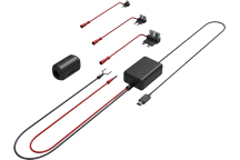 CA-DR1030 - Kabelset voorziet de DRV-A100, -A201, -A301W, -501W en DRV-A601W. van constante stroom tijdens de parkeermodus.