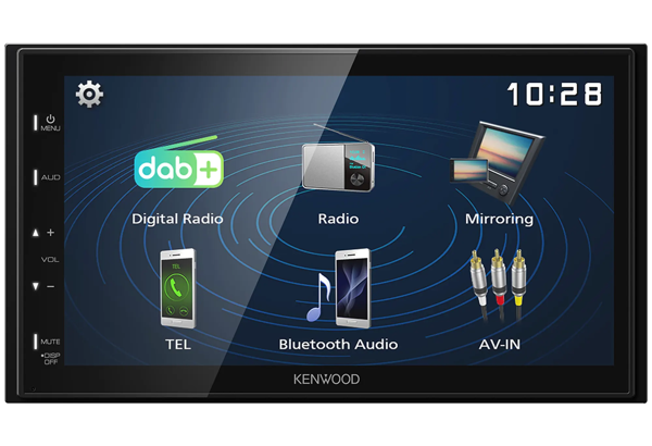 DMX129DAB - 6.8 WVGA Screen, Wired USB Android Mirroring, DAB+/FM Radio, Bluetooth Hands-free Calling & Music