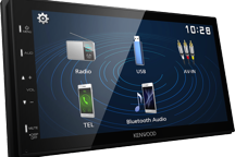 DMX129BT - 6.8” WVGA-scherm • Android USB Mirroring.