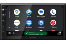 DMX5023DABS - System multimedialny AV • Wyświetlacz WSVGA 6,8 cala • Przewodowy Apple CarPlay®/Android Auto™ i dublowanie ekranu iPhone'a i Androida • Tuner DAB+
