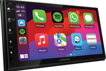 DMX5023DABS - Receptor digital multimedia AV 2DIN con pantalla WSVGA de alta resolución de 6,8 pulgadas, sintonizador DAB y conexiones para smartphone mejoradas.