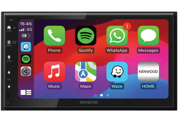 DMX553DABS - 6.8” Capacitive Screen Wired CarPlay, Android Auto, Wired iPhone/Android Mirroring, DAB+