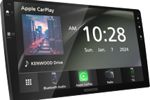 DMX80AXS - Receptor multimedia digital universal con pantalla WSVGA de alta resolución de 9,0 pulgadas, sintonizador DAB y conexiones inalámbricas mejoradas para smartphone.