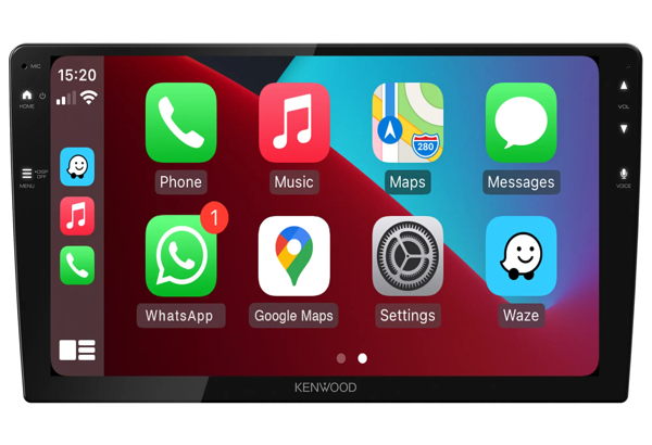 DMX80AXS - 9.0” Capacitive Screen Wireless/Wired CarPlay, Android Auto, Wireless iPhone/Android Mirroring, FM