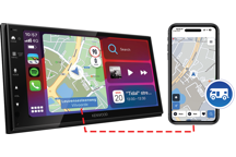 DMX553DABCAMPER - DMX533DABS + Sygic GPS Navigation with Caravan Routing App Subscription.