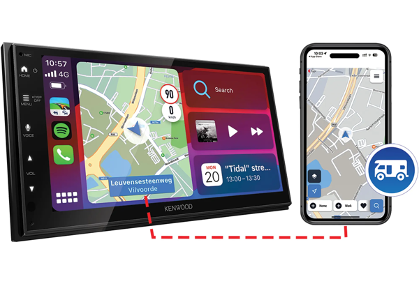 DMX6523DABCAMPER - DMX6523DABS + Sygic GPS Navigation with Caravan Routing App Subscription.