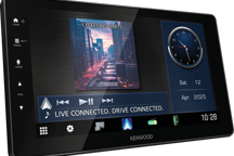 DMX-F920DS - Ricevitore multimediale digitale 1DIN con pannello display flottante ad alta definizione da 9,0 e connessioni wireless avanzate per smartphon