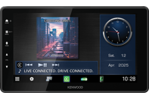 DMX-F920DS - 1DIN Digital Multimedia Receiver with Floating, 9.0 High Definition Display Panel & Enhanced Wireless Smartphone Connections.