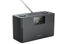 CR-ST85DAB-B - Rádio estéreo compacto com DAB+, transmissão de áudio Bluetooth® e função de alerta de segurança automático