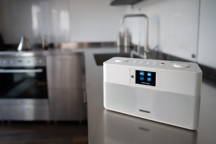 CR-ST85DAB-W - Compact Stereo Radio with DAB+, Bluetooth® Audio Streaming and Automatic Safety Alert function
