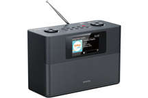 CR-ST200S-B - Rádio inteligente com rádio pela Internet, Bluetooth®, DAB+ e ecrã IPS a cores de 4,3 polegadas
