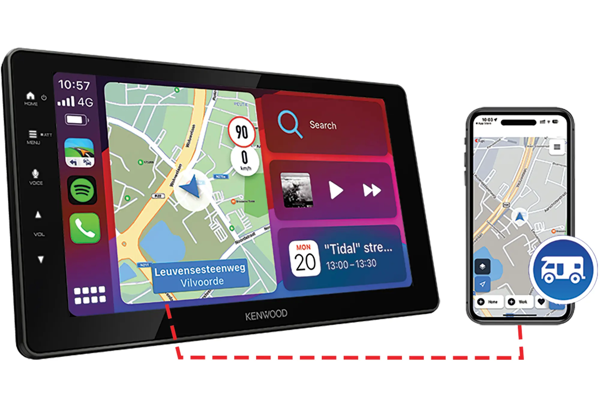 DMXF920DSCAMPER - DMX-F920DS + Sygic GPS Navigation with Caravan Routing App Subscription.