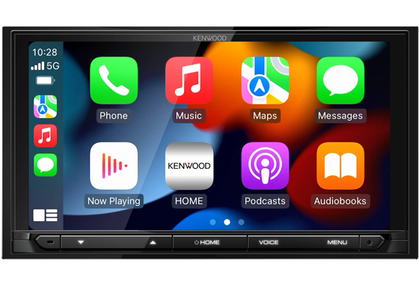 DMX6526DABS - AV-receiver met 6.8 WSVGA monitor • CarPlay®/Android Auto™ bedraad of draadloos • DAB+ radio • 2 Camera ingangen • L-shape chassis •