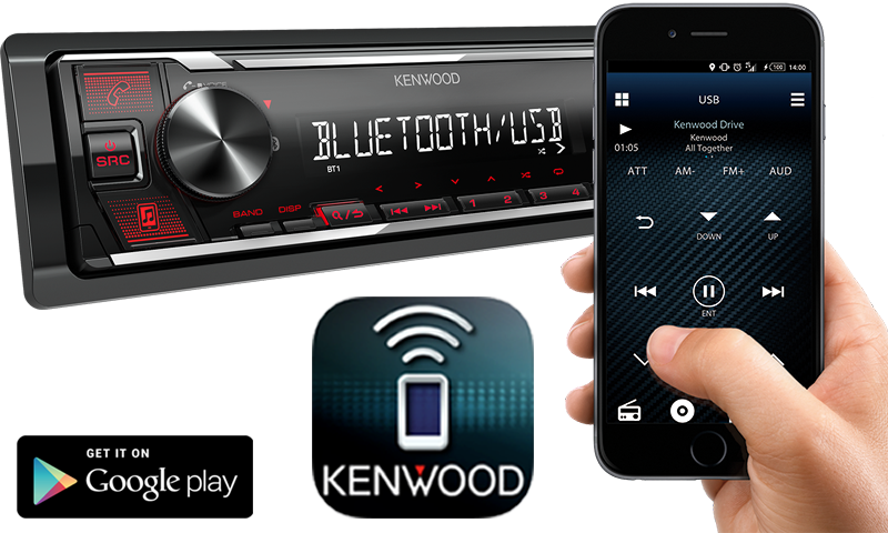 Smartphone KENWOOD Remote App