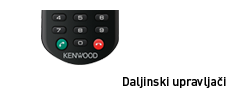 Kenwood in-car remote control