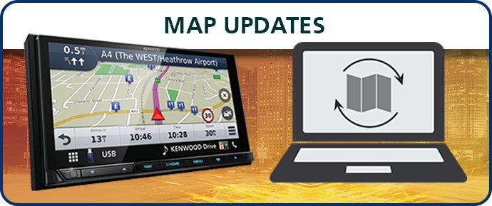 Kenwood navigation maps