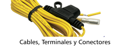 Cables, Terminales y Conectores