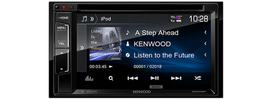 DDX318BT iPhone, iPod, Android smartphone music playback