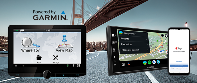Navigatie AV receivers